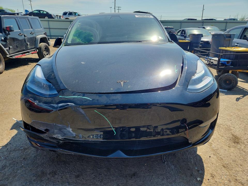 2022 Tesla Model y VIN 7SAYGDEFXNF460068 COPART salvage auction — FRONT END, Fl - Cert Of Title Slvg Rebuildable, sold $12,600 on 2026-07-10 (photo 5)