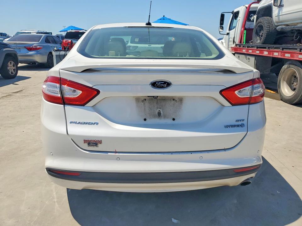 2015 Ford Fusion VIN 3FA6P0LU3FR279169 COPART salvage auction — HAIL, Tx - Salvage Vehicle Title, sold $1,050 on 2026-07-02 (photo 6)