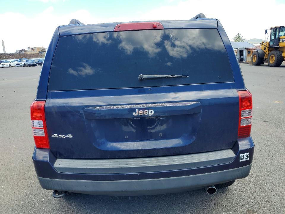 2014 Jeep Patriot VIN 1C4NJRBB9ED879147 COPART salvage auction — REAR END, Hi - Certificate Of Salvage, sold $2 on 2026-08-10 (photo 6)