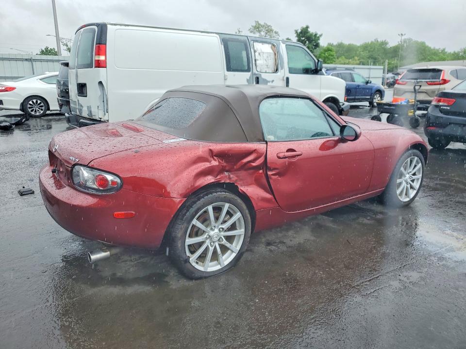2006 Mazda Mx-5 VIN JM1NC25F960113816 COPART salvage auction — SIDE, Nj - Cert Of Title-Salvage, sold $2,350 on 2026-07-14 (photo 3)