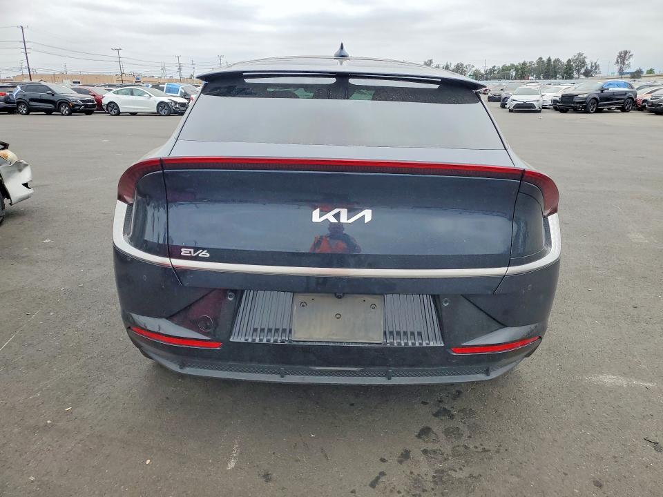 2024 Kia Ev6 VIN KNDC34LA0R5205043 COPART salvage auction — FRONT END, Ca - Salvage Certificate, sold $300 on 2026-07-08 (photo 6)