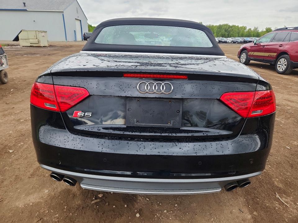 2016 Audi Rs5 VIN WAUC4AFH6GN004911 COPART salvage auction — HAIL, Oh - Cert Of Title-Salvage, sold $7,400 on 2026-07-13 (photo 6)