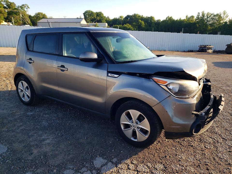2015 Kia VIN KNDJN2A27F7149376 COPART salvage auction — FRONT END, Va - Cert Of Title - Salvage, sold $450 on 2026-07-06 (photo 4)