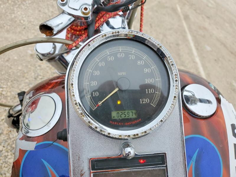 2007 Harley-davidson Softail VIN 1HD1BV51X7Y055417 COPART salvage auction — FRONT END, TX - SALVAGE VEHICLE TITLE, sold $800 on 2026-07-02 (photo 7)