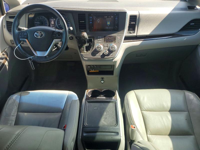 2016 Toyota Sienna VIN 5TDYK3DC1GS700233 COPART salvage auction — FRONT END, Nc - Salvage Certificate Of Title, sold $5,000 on 2026-07-02 (photo 8)