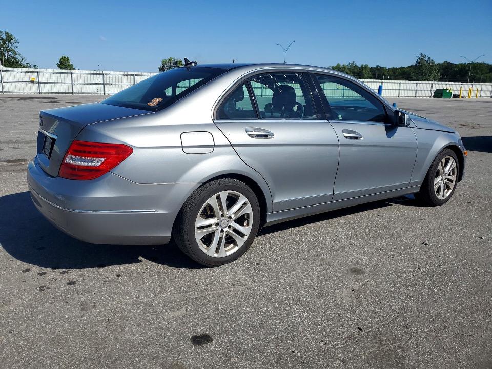 2014 Mercedes-benz VIN WDDGF4HB8EA924199 COPART salvage auction — UNDERCARRIAGE, Nc - Salvage Certificate Of Title, sold $250 on 2026-07-28 (photo 3)