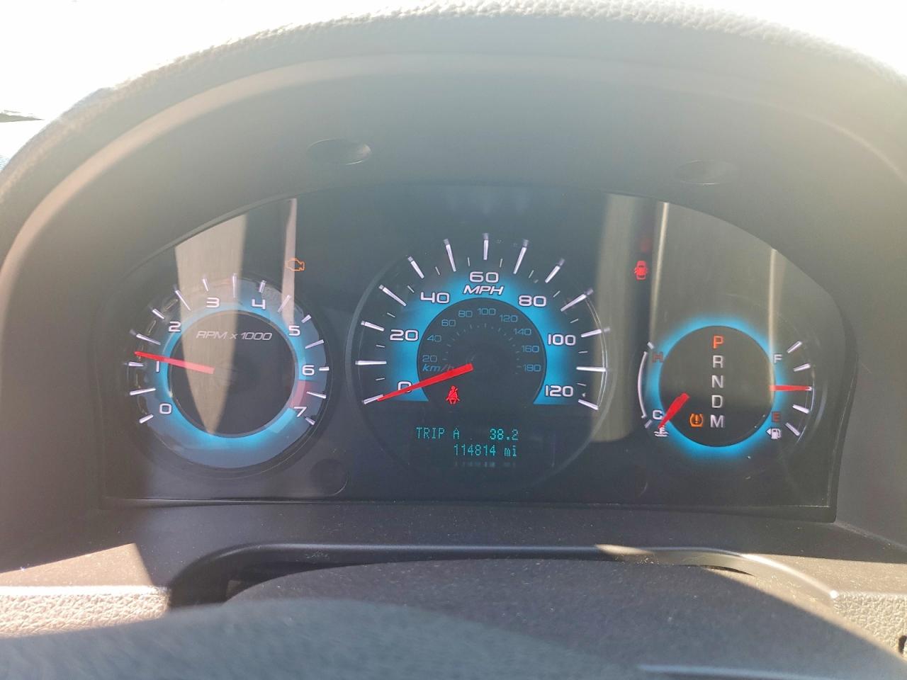 2012 Ford Fusion VIN 3FAHP0JA7CR130535 COPART salvage auction — Front End, OK - CERT OF TITLE-SALVAGE, sold $425 on 2026-07-09 (photo 9)
