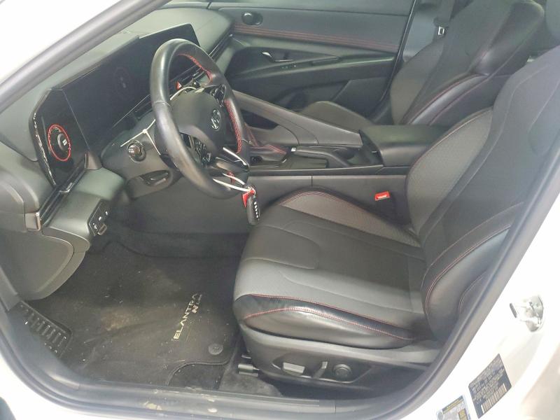 2023 Hyundai Elantra VIN KMHLR4AF6PU543901 COPART salvage auction — REAR END, Nc - Salvage Certificate Of Title, sold $5,100 on 2026-07-15 (photo 7)