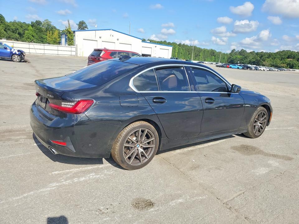 2021 BMW 3er VIN 3MW5R1J08M8B72558 COPART salvage auction — FRONT END, GA - CERT OF TITLE-SALVAGE, sold $9,600 on 2026-07-27 (photo 3)
