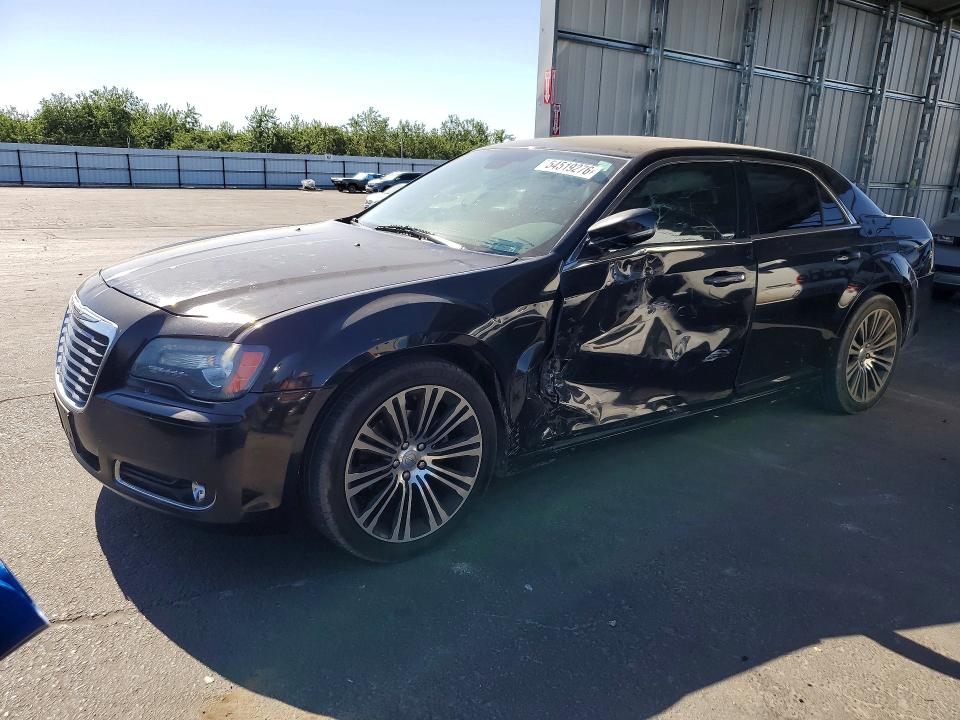2012 Chrysler 300 VIN 2C3CCABG3CH313150 COPART salvage auction — SIDE, CA - SALVAGE CERTIFICATE, sold $750 on 2026-07-13 (photo 1)