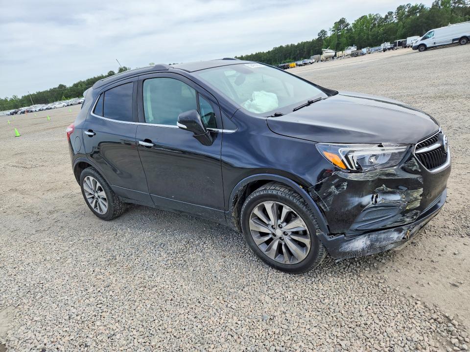 2019 Buick Encore VIN KL4CJASB8KB803624 COPART salvage auction — FRONT END, Nc - Salvage Certificate Of Title, sold $1,250 on 2026-07-06 (photo 4)
