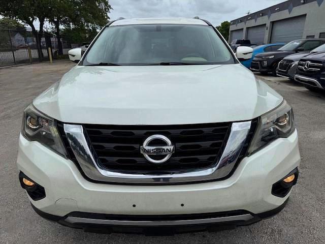 2017 Nissan Pathfinder sv VIN 5N1DR2MM1HC627750 COPART salvage auction — WATER/FLOOD, Fl - Certificate Of Destruction (P), sold $4,900 on 2026-07-09 (photo 5)
