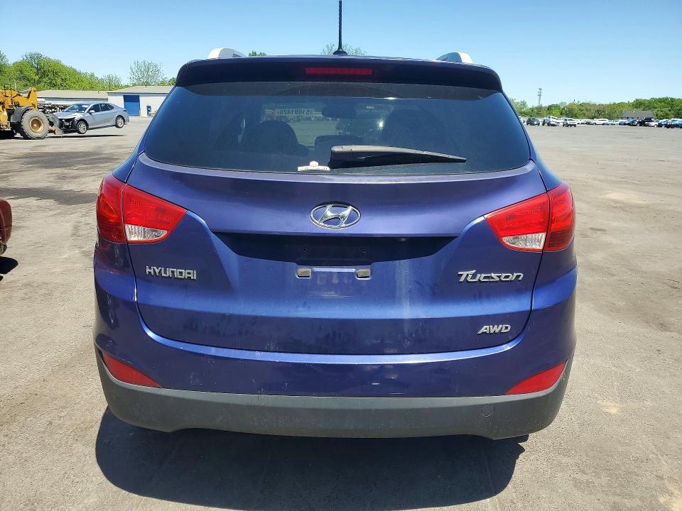 2013 Hyundai Tucson VIN KM8JUCAC7DU693467 COPART salvage auction — FRONT END, NJ - CERT OF TITLE-SALVAGE, sold $1,600 on 2026-07-28 (photo 6)