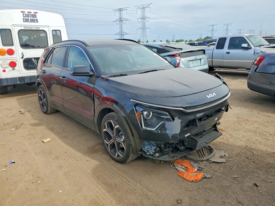 2024 Kia VIN KNDCR3LEXR5144344 COPART salvage auction — FRONT END, Il - Salvage Certificate, sold $8,500 on 2026-07-07 (photo 4)