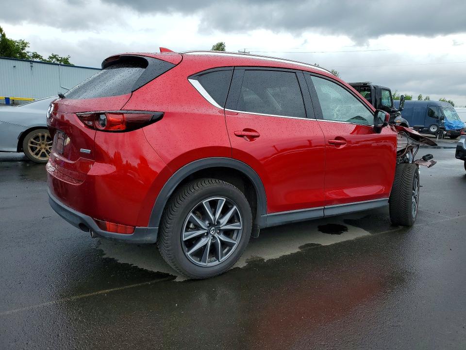 2018 Mazda Cx-5 VIN JM3KFBCM3J0311724 COPART salvage auction — FRONT END, Or - Salvage Title Certificate, sold $6,000 on 2026-07-06 (photo 3)