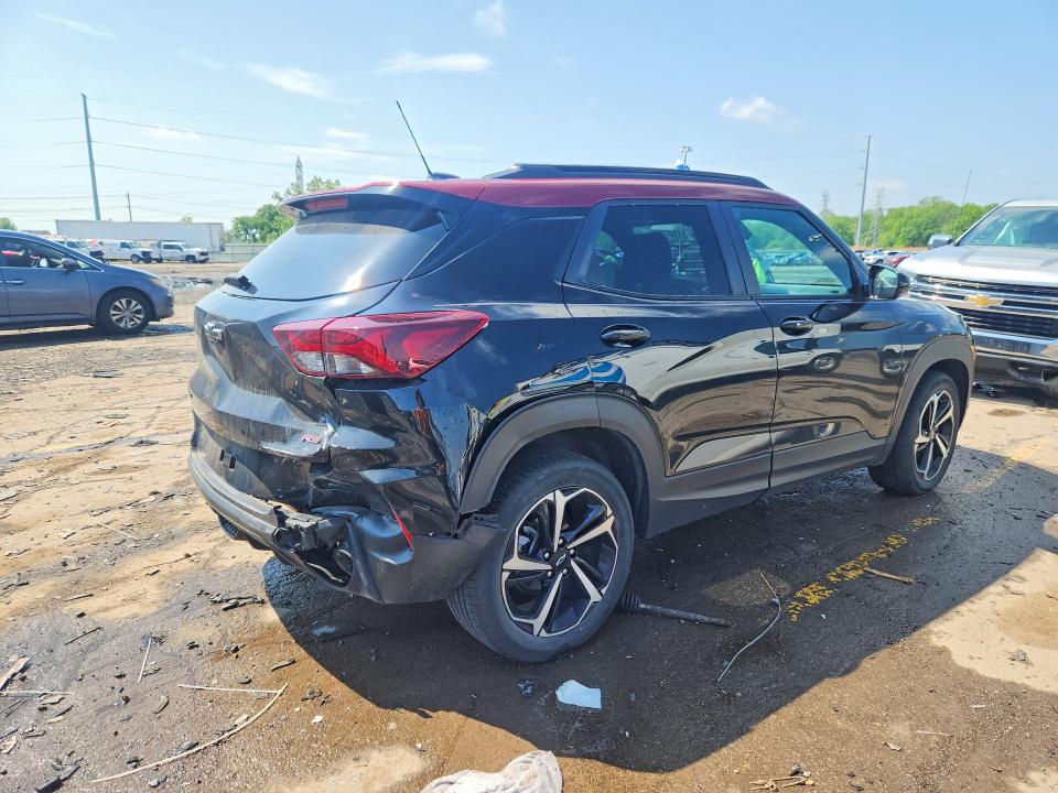 2023 Chevrolet Trailblazer VIN KL79MTSL7PB098606 COPART salvage auction — REAR END, Mi - Certificate Of Title, sold $5,200 on 2026-07-21 (photo 3)