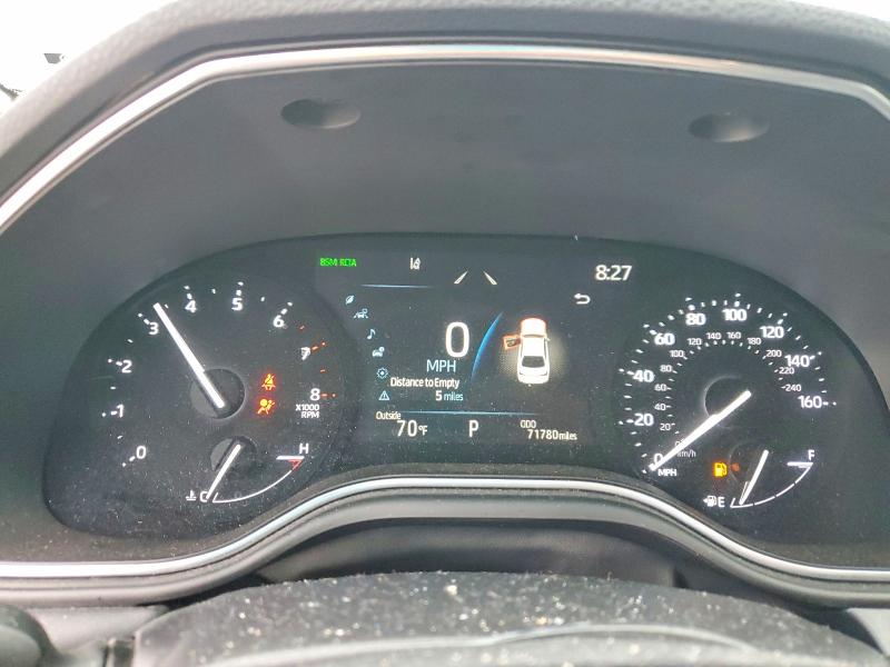 2022 Toyota Avalon VIN 4T1JZ1FB2NU087095 COPART salvage auction — SIDE, TX - SALVAGE VEHICLE TITLE (P), sold $9,700 on 2026-07-23 (photo 9)