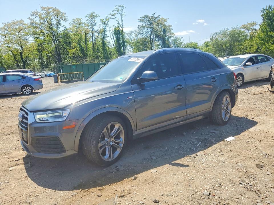 2018 Audi Q3 VIN WA1ECCFS8JR020026 COPART salvage auction — FRONT END, Md - Cert Of Salvage > 75% Damage, sold $1,700 on 2026-07-23 (photo 1)