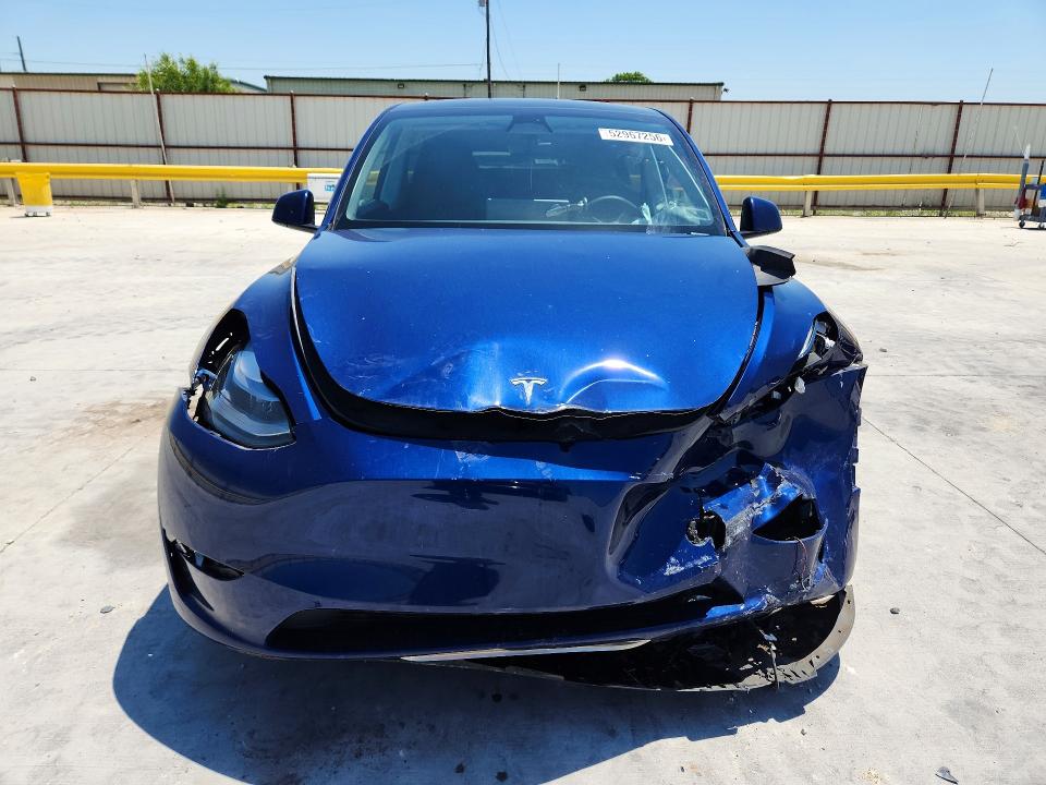 2023 Tesla VIN 7SAYGDEF6PF641185 COPART salvage auction — FRONT END, Tx - Salvage Vehicle Title, sold $11,100 on 2026-07-10 (photo 5)