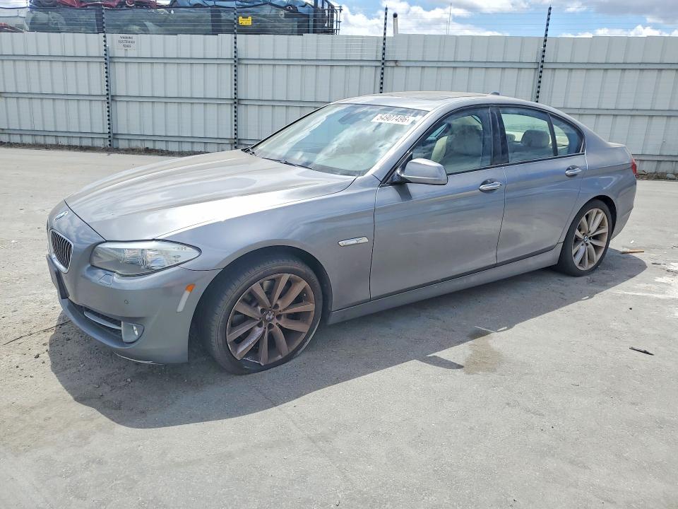 2011 BMW 5 series VIN WBAFR7C50BC807343 COPART salvage auction — FRONT END, CA - SALVAGE CERTIFICATE, sold $1,600 on 2026-07-14 (photo 1)