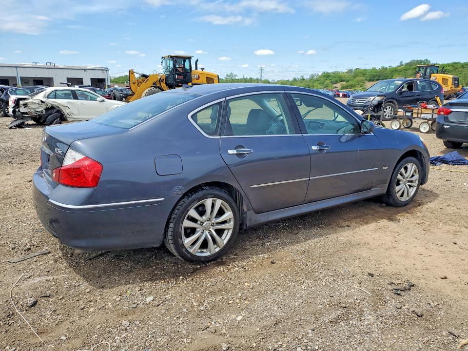 2008 Infiniti M35 VIN JNKAY01FX8M655320 COPART salvage auction — REAR END, IL - SALVAGE CERTIFICATE, sold $375 on 2026-07-10 (photo 3)