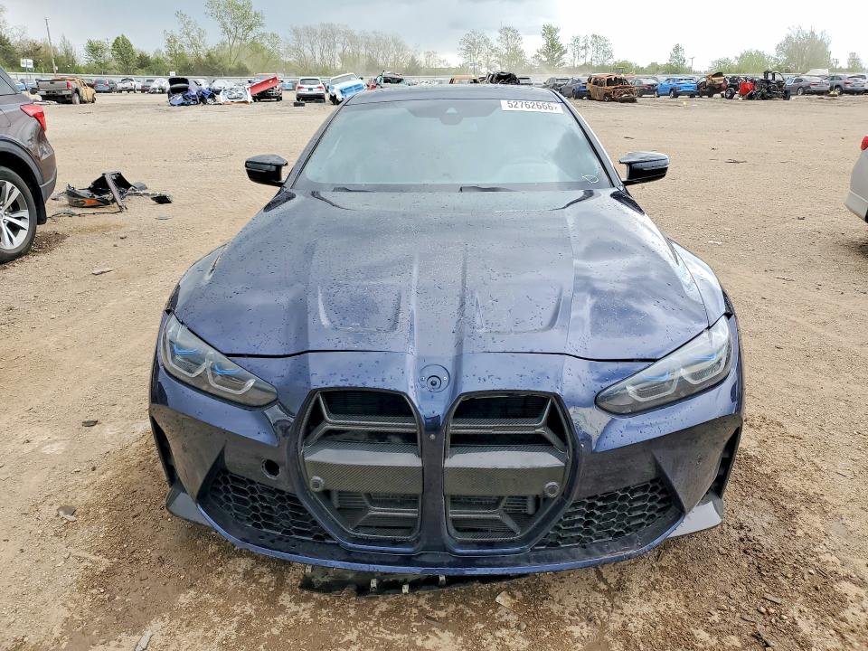 2023 BMW M4 VIN WBS43AZ03PCM20306 COPART salvage auction — FRONT END, Il - Salvage Certificate, sold $26,250 on 2026-07-09 (photo 5)
