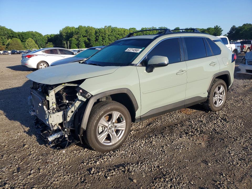 2022 Toyota Rav 4 VIN JTMRWRFVXND152834 COPART salvage auction — FRONT END, Ar - Cert Of Title-Salvage, sold $125 on 2026-07-22 (photo 1)