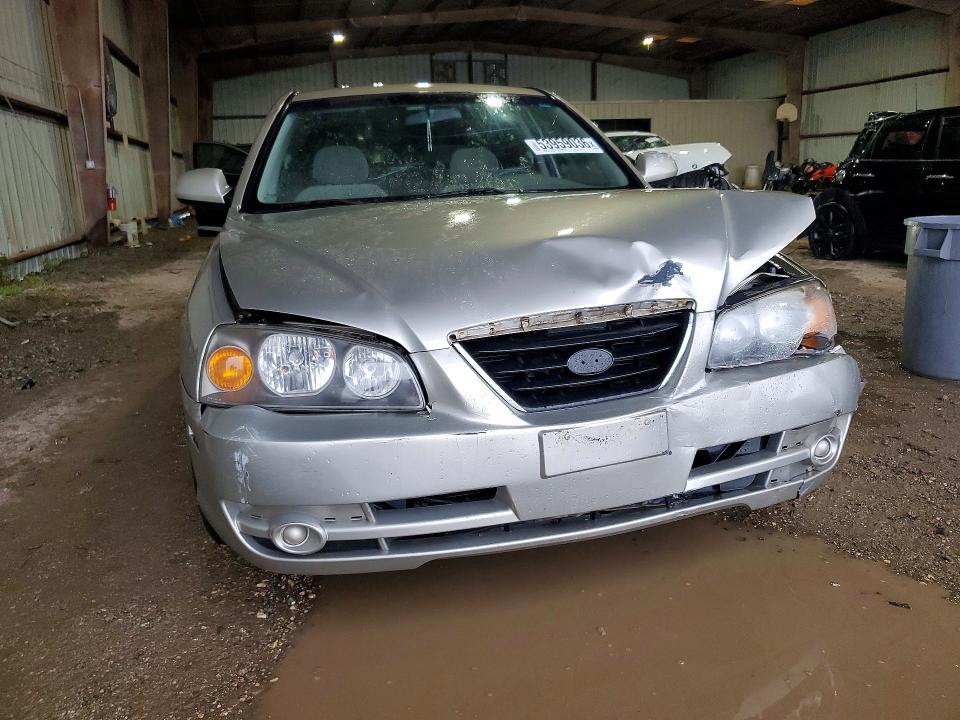 2005 Hyundai Elantra VIN KMHDN46D55U997500 COPART salvage auction — FRONT END, Tx - Salvage Vehicle Title, sold $450 on 2026-07-06 (photo 5)