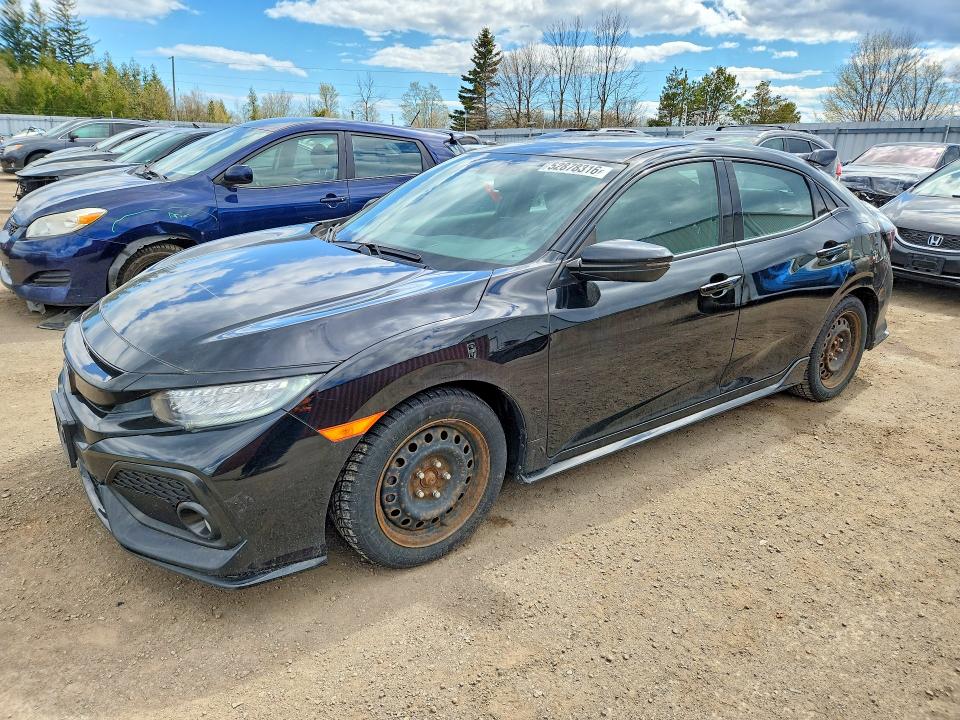 2019 Honda Civic VIN SHHFK7H99KU300364 COPART salvage auction — FRONT END, ON - PERMIT NO BRAND - UNFIT, sold $9,300 on 2026-07-28 (photo 1)