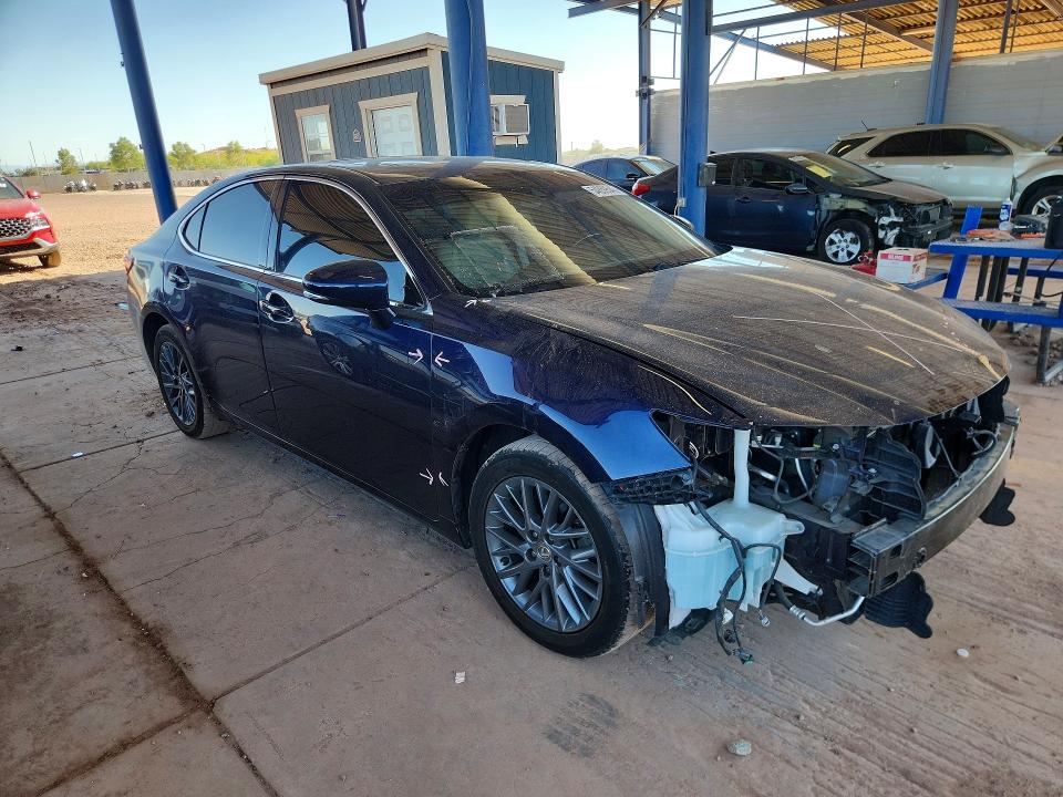 2018 Lexus ES VIN 58ABK1GG1JU099907 COPART salvage auction — FRONT END, Ca - Salvage Certificate, sold $9,500 on 2026-07-09 (photo 4)