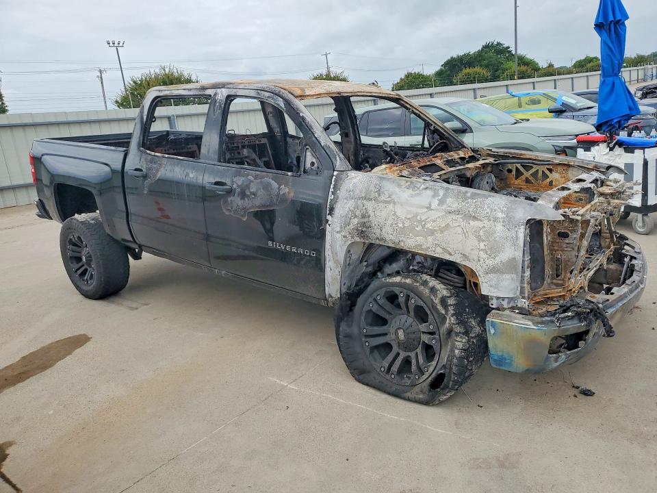 2014 Chevrolet VIN 3GCUKREC4EG166673 COPART salvage auction — ENGINE BURN, Tx - Nonrepairable Title, sold $775 on 2026-07-02 (photo 4)
