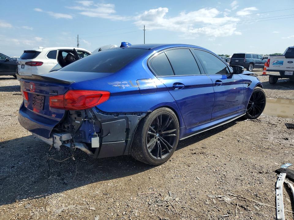 2020 BMW M5 VIN WBSJF0C0XLCE48324 COPART salvage auction — FRONT END, Tx - Certificate Of Title, sold $42,750 on 2026-08-24 (photo 3)