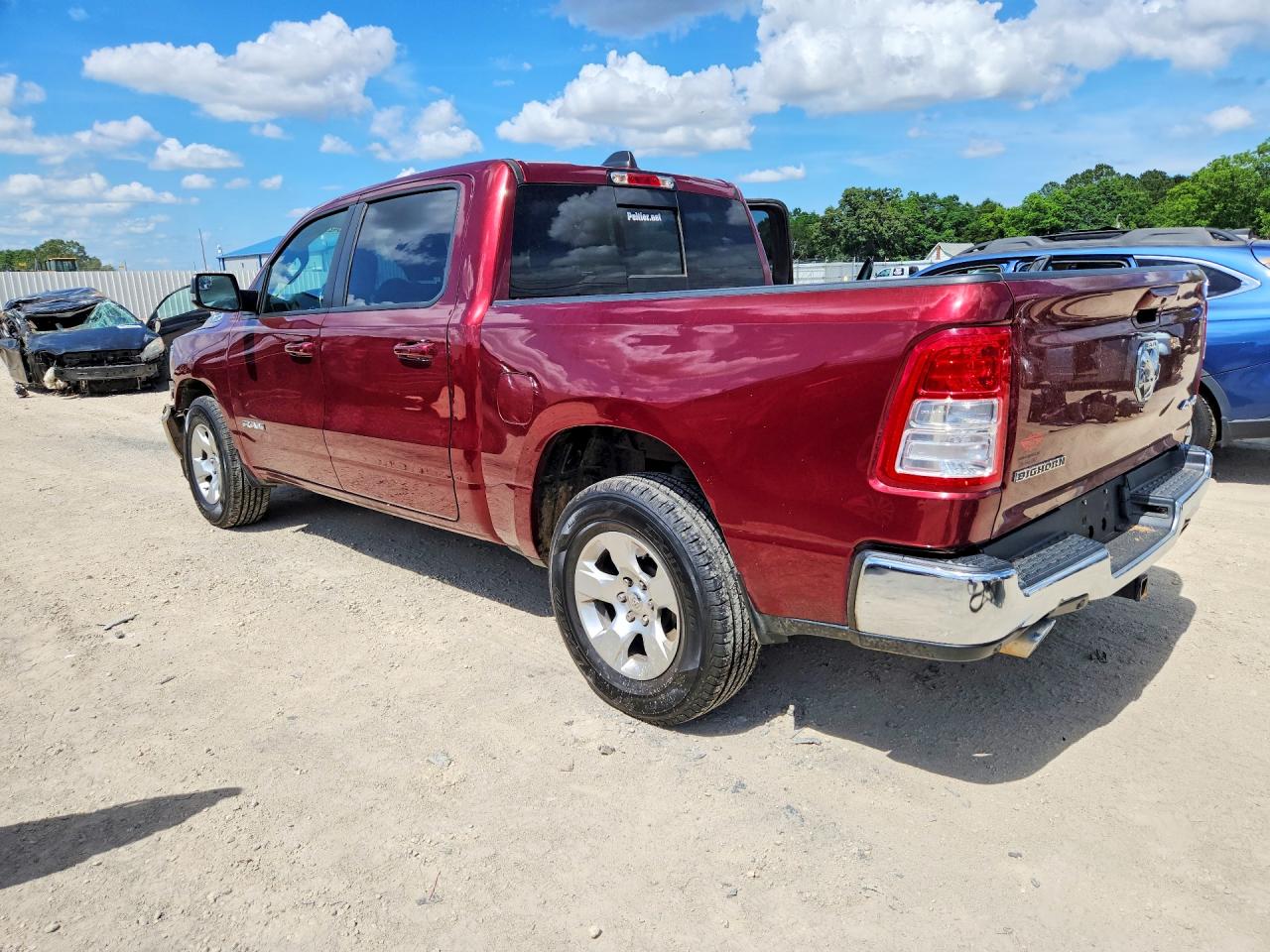 2021 Ram 1500 VIN 1C6SRFFT7MN632691 COPART salvage auction — Front End, AL - CERT OF TITLE-SALVAGE TITLE, sold $12,000 on 2024-12-12 (photo 2)