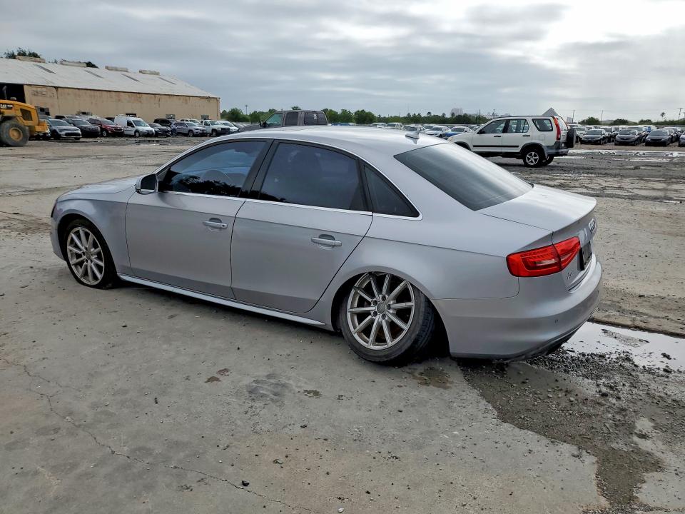 2015 Audi A4 VIN WAUEFAFL8FN022672 COPART salvage auction — REAR END, TX - SALVAGE VEHICLE TITLE (P), sold $40 on 2026-07-28 (photo 2)