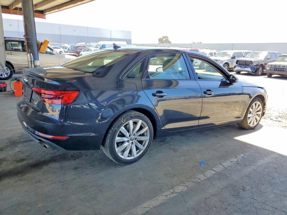 2017 Audi A4 VIN WAUGNAF47HN019768 COPART salvage auction — FRONT END, Ca - Salvage Certificate, sold $3,050 on 2026-07-02 (photo 3)