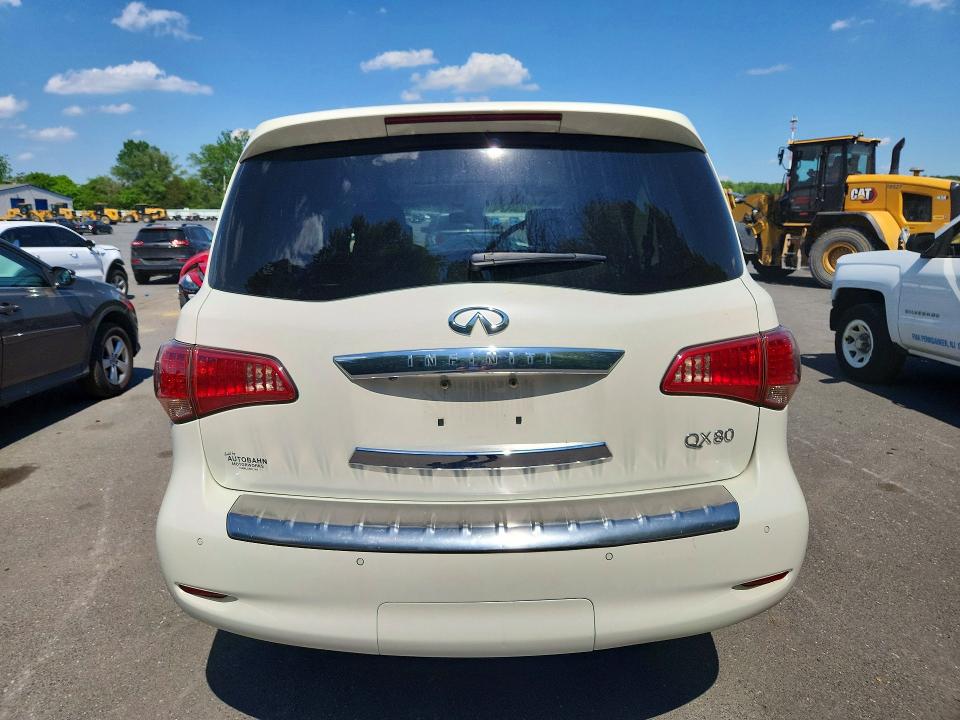 2017 Infiniti Qx80 VIN JN8AZ2NE3H9160914 COPART salvage auction — FRONT END, NJ - CERT OF TITLE-SALVAGE, sold $4,950 on 2026-07-07 (photo 6)