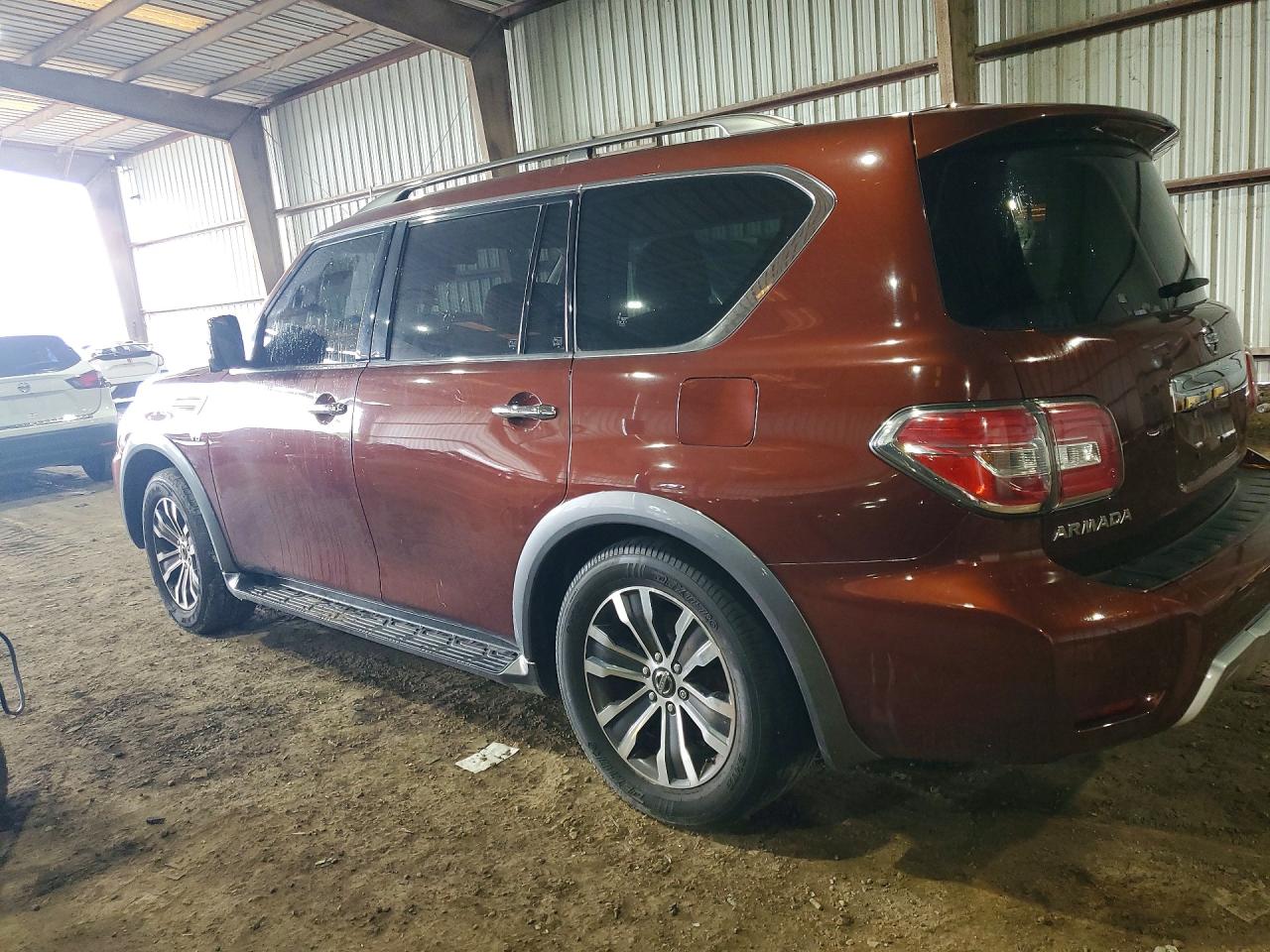 2018 Nissan Armada VIN JN8AY2NF4JX300188 COPART salvage auction — Minor Dent/Scratches, TX - CERTIFICATE OF TITLE (P), sold $5,100 on 2026-07-09 (photo 2)