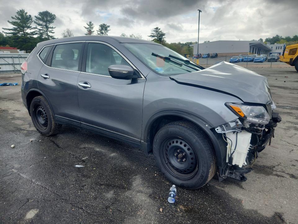 2015 Nissan Rogue VIN KNMAT2MV0FP564941 COPART salvage auction — FRONT END, Id - Salvage Certificate Of Title, sold $450 on 2026-07-21 (photo 4)