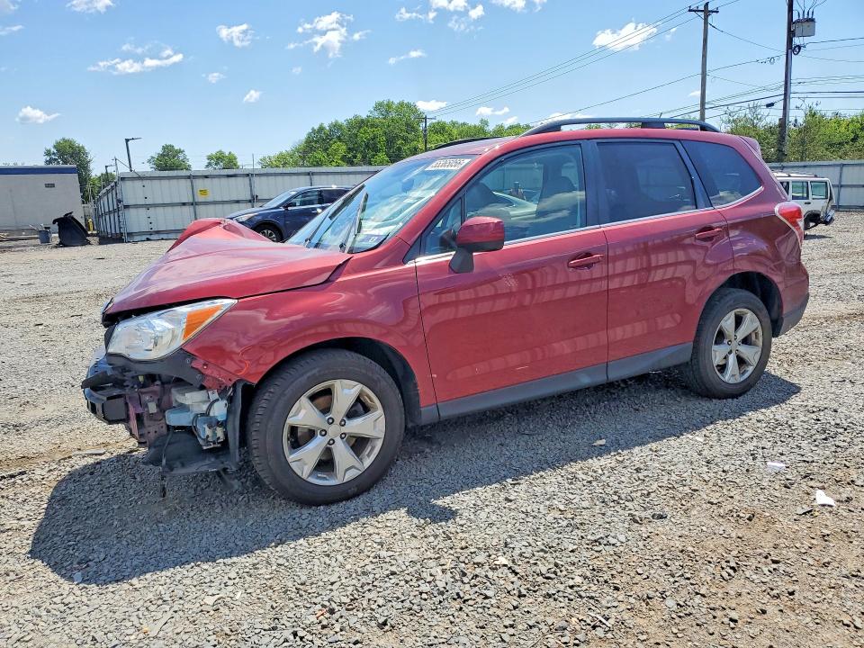 2015 Subaru Forester VIN JF2SJARC9FH496582 COPART salvage auction — FRONT END, Nj - Cert Of Title-Salvage, sold $400 on 2026-07-31 (photo 1)