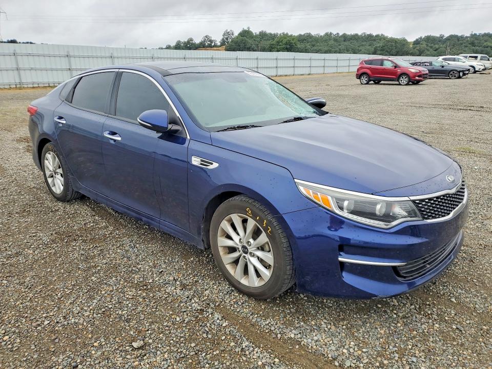 2016 Kia VIN 5XXGU4L39GG013970 COPART salvage auction — FRONT END, Ca - Salvage Certificate, sold $550 on 2026-07-24 (photo 4)
