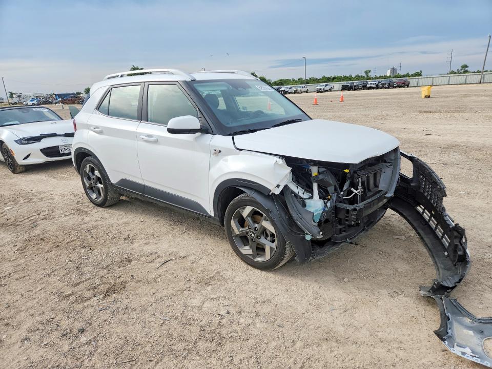 2025 Hyundai Venue VIN KMHRC8A32SU350923 COPART salvage auction — FRONT END, Tx - Salvage Vehicle Title, sold $5,300 on 2026-07-15 (photo 4)