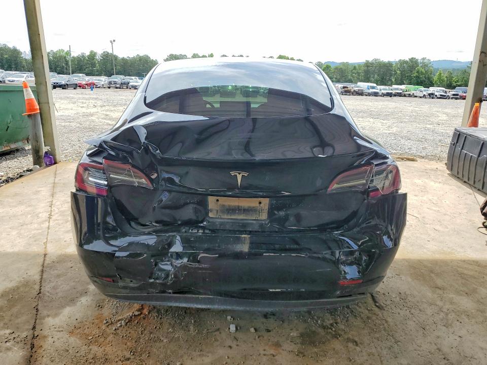 2021 Tesla Model 3 VIN 5YJ3E1EA3MF095862 COPART salvage auction — REAR END, AL - CERT OF TITLE-SALVAGE TITLE (P), sold $250 on 2026-07-28 (photo 6)