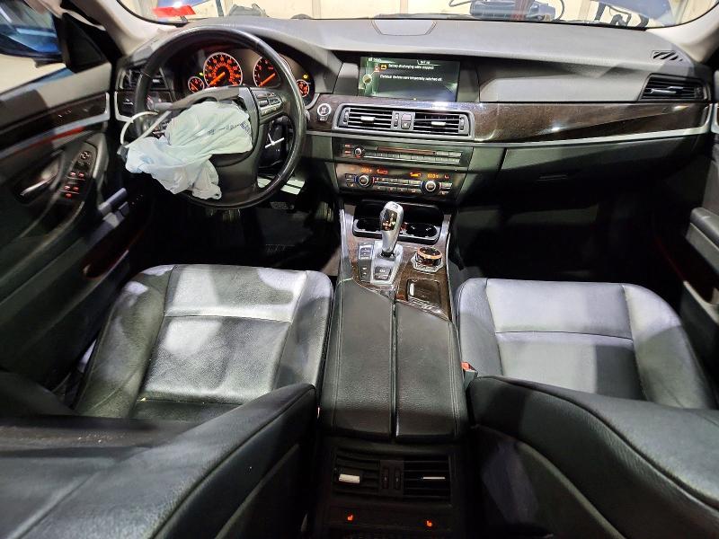 2013 BMW 5er VIN WBAFU7C59DDU73227 COPART salvage auction — FRONT END, Nh - Cert Of Title-Salvage, sold $700 on 2026-07-07 (photo 8)