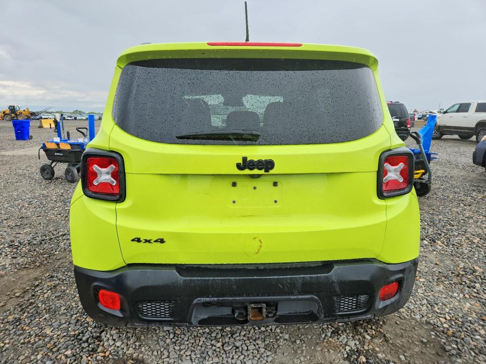 2017 Jeep VIN ZACCJBBB4HPG05827 COPART salvage auction — FRONT END, Co - Public - Salvage Title, sold $1,500 on 2026-07-14 (photo 6)