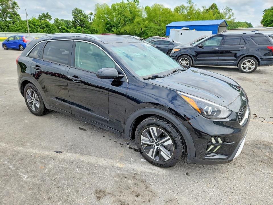 2020 Kia Niro VIN KNDCM3LDXL5391201 COPART salvage auction — HAIL, Mo - Salvage Certificate Of Title, sold $3,000 on 2026-07-29 (photo 4)