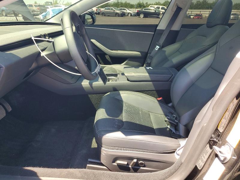 2025 Tesla VIN 5YJ3E1EA4SF035215 COPART salvage auction — REAR END, Ca - Salvage Certificate, sold $9,800 on 2026-07-23 (photo 7)