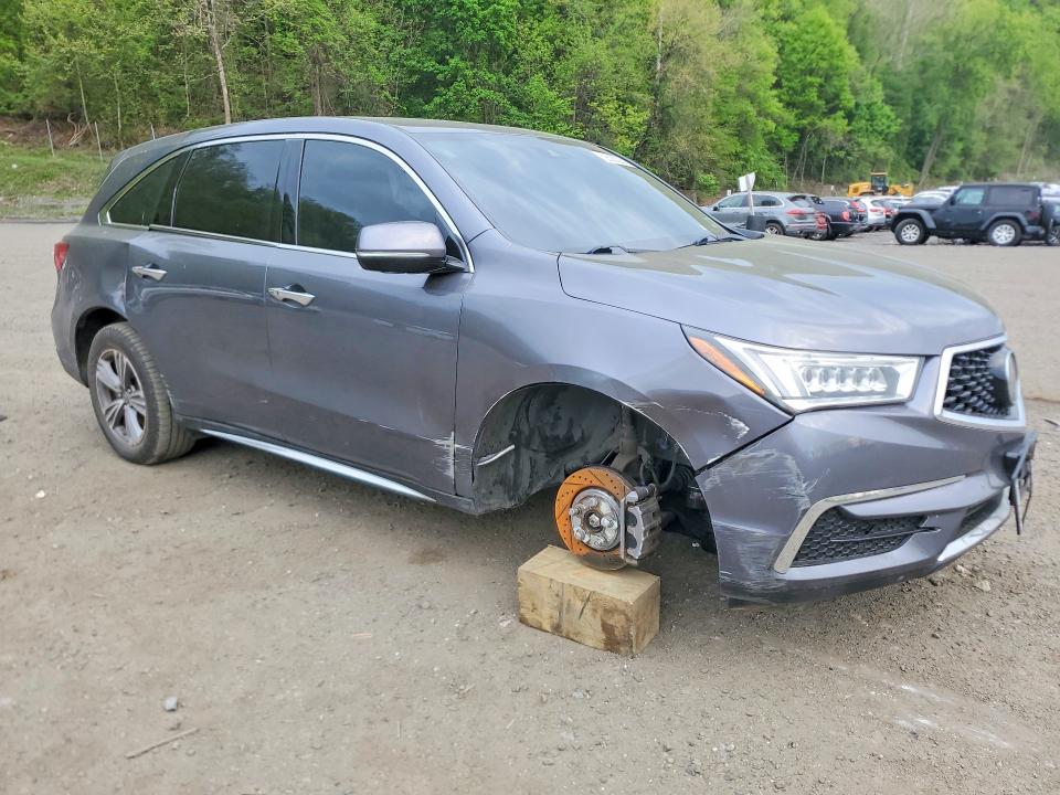 2020 Acura VIN 5J8YD4H33LL018753 COPART salvage auction — FRONT END, Ny - Mv-907A Salvage Certificate, sold $4,800 on 2026-07-02 (photo 4)