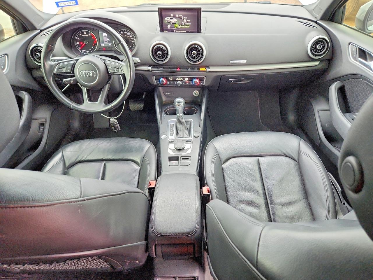 2018 Audi A3 VIN WAUB8GFF4J1066081 COPART salvage auction — Front End, TX - SALVAGE VEHICLE TITLE, sold $5,100 on 2026-07-09 (photo 8)