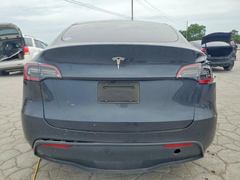 2025 Tesla VIN 7SAYGDEDXSA349611 COPART salvage auction — FRONT END, MS - CERT OF TITLE-SALVAGED, sold $6,900 on 2026-07-27 (photo 6)