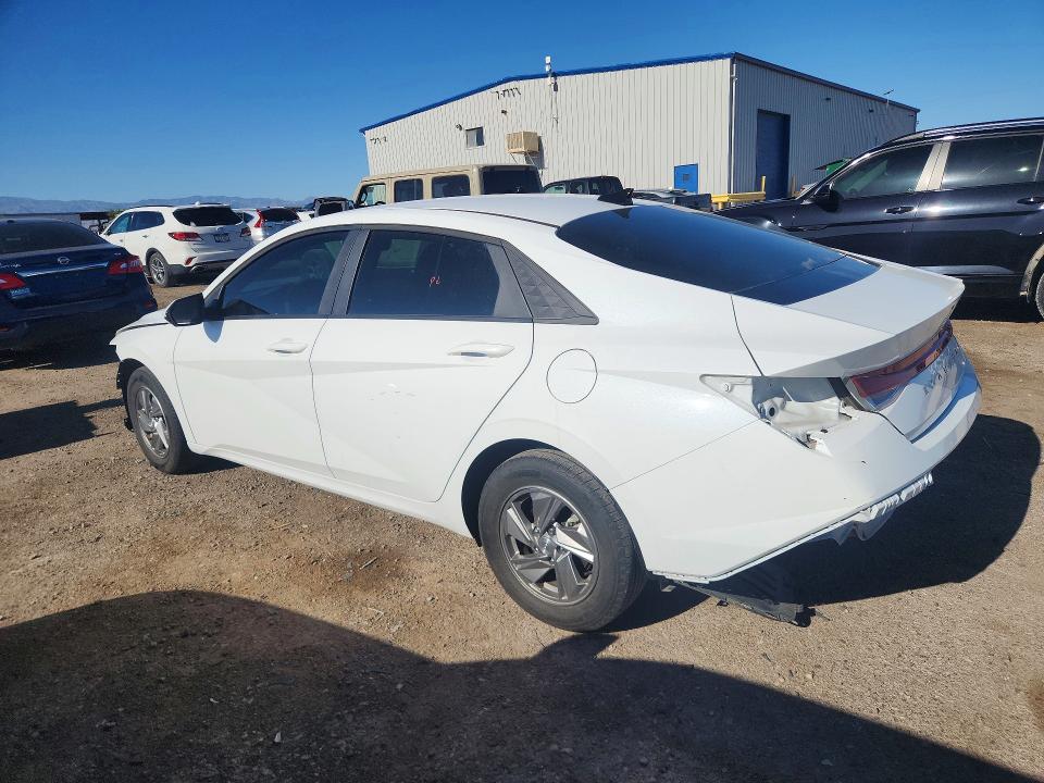 2025 Hyundai Elantra VIN KMHLL4DG7SU864814 COPART salvage auction — FRONT END, Az - Cert Of Title - Salvage, sold $5,200 on 2026-07-10 (photo 2)